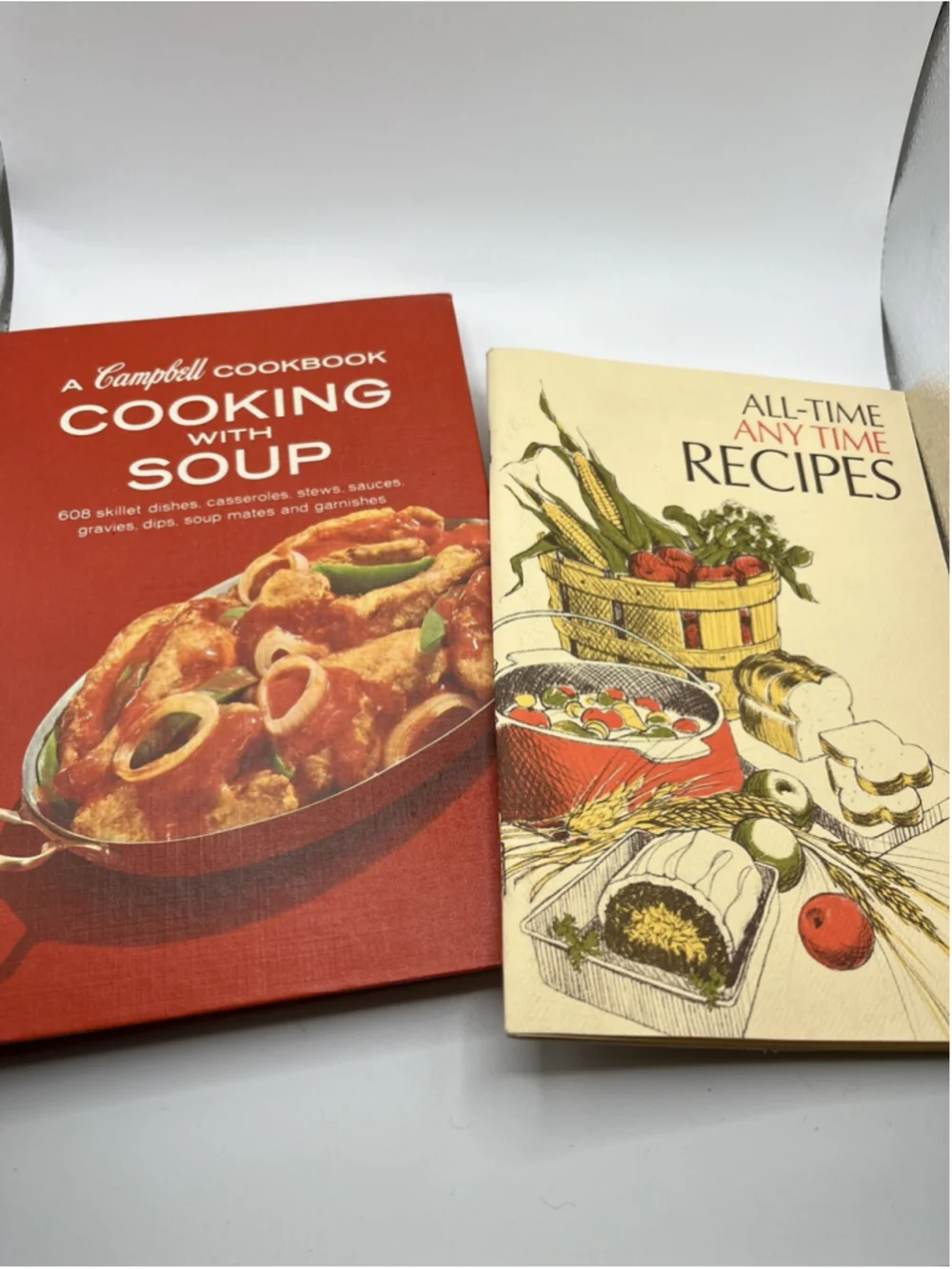 Vintage Campbell Cookbook Cooking With Soup Spiral Bound 608 Recipes Illustrated